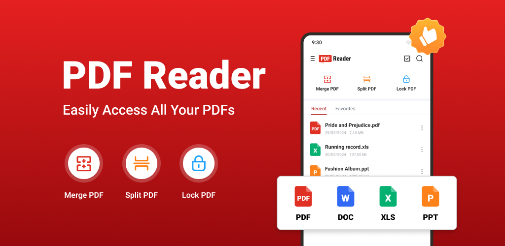 PDF Reader Promotional Image